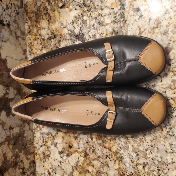 Theresia M. | Shoes | Theresa M Beautiful Loafer Flats With Toe Buckle ...